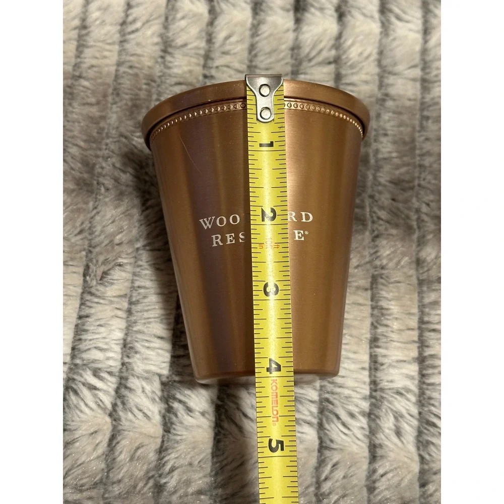 Woodford Reserve Kentucky Derby Mint Julep Cups Rose Gold Copper Set of 2